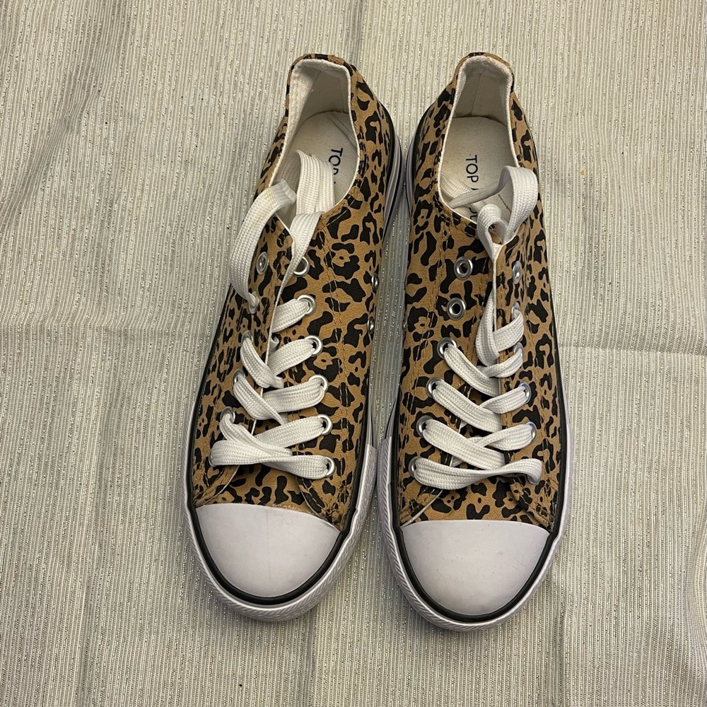 Cheetah print sneakers